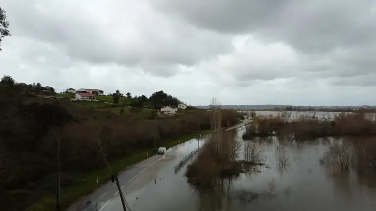 Cheias no rio Mondego